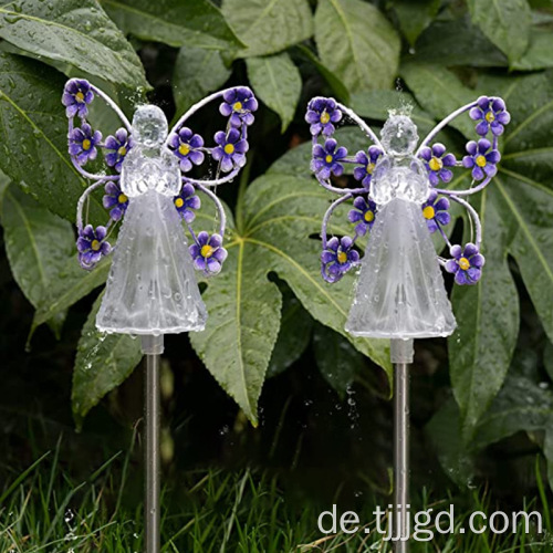 Gartenlampe mit Engelsform